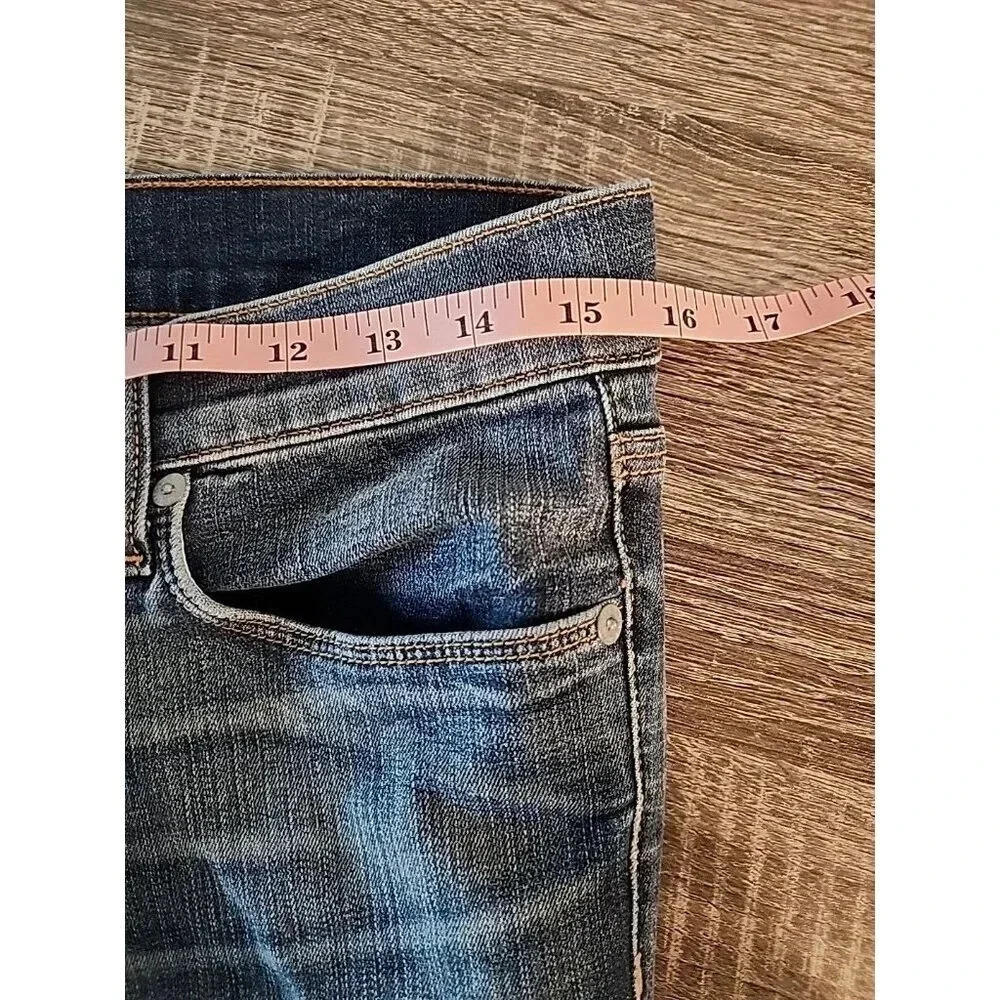 Baldwin The Ten Skinny Jeans Women's 8" Rise Distressed Sz 29 - Picture 7 of 9